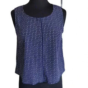 J.O.A Los Angeles Sleeveless Tank Blouse Size M